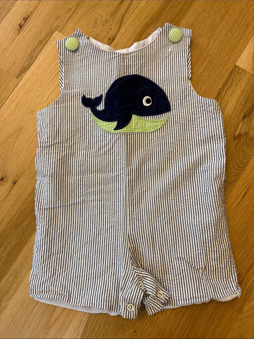 Stellybelly Boys Striped Whale Jon Jon